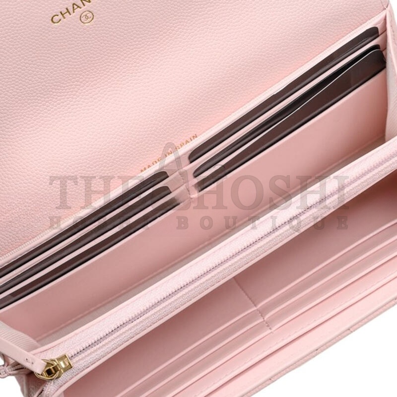 Ch**el LONG FLAP WALLET AP2740 B08043 NH620 (19.4*10.5*3cm) Master Quality
