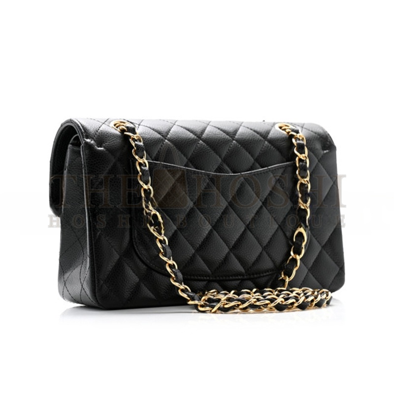Ch**el CAVIAR QUILTED SMALL DOUBLE FLAP 1616881 (23*14.5*6cm) Master Quality