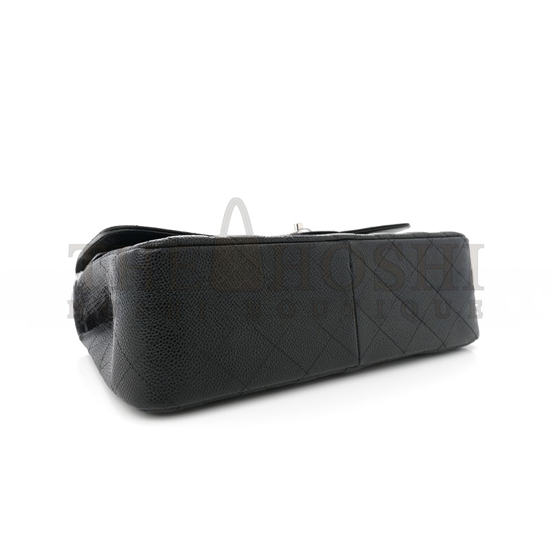 Ch**el CAVIAR QUILTED JUMBO DOUBLE FLAP 1630686 (30*19*9cm) Master Quality