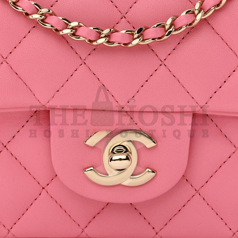 Ch**el MINI TOP HANDLE FLAP 1287460 (20*13*6cm) Master Quality