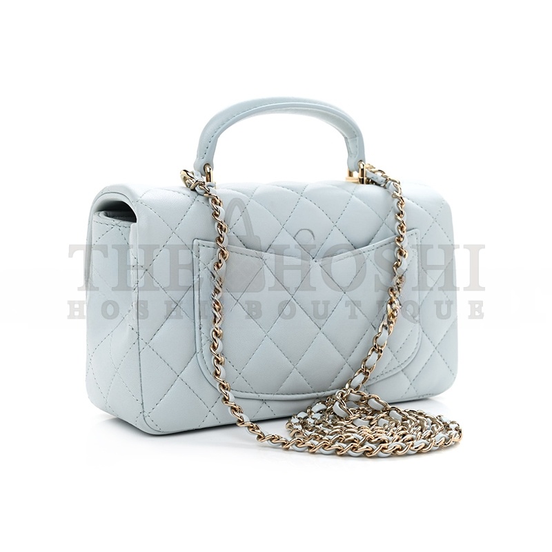 Ch**el MINI TOP HANDLE FLAP 1161257 (20*14*6cm) Master Quality