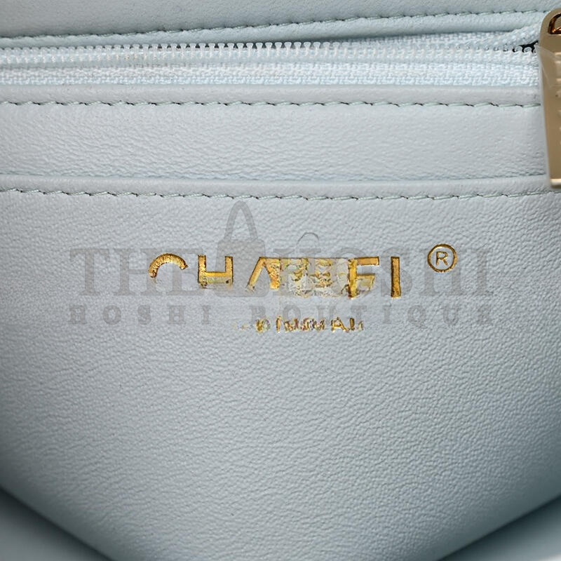 Ch**el MINI TOP HANDLE FLAP 1161257 (20*14*6cm) Master Quality