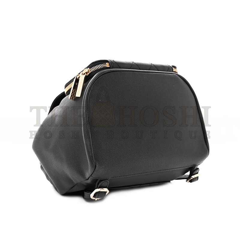 Ch**el CAVIAR QUILTED BUSINESS AFFINITY BACKPACK 1586970 (22*24*13cm) Master Quality