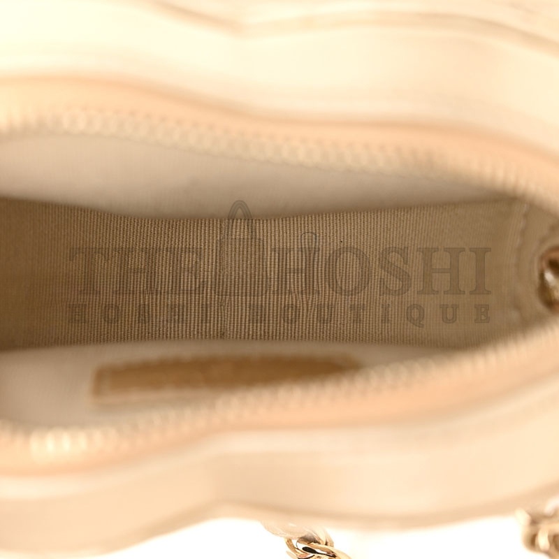 Ch**el METALLIC SMALL HEART BAG 1534457 (13*11*4.5cm) Master Quality