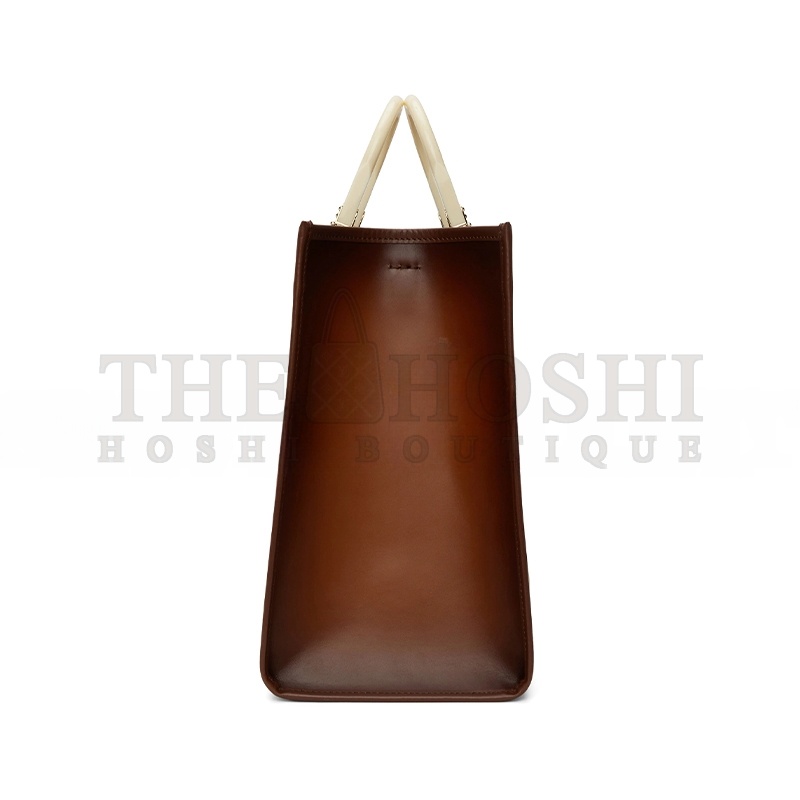 F**di BROWN LARGE SUNSHINE TOTE (40.5*35*21.5cm) Master Quality