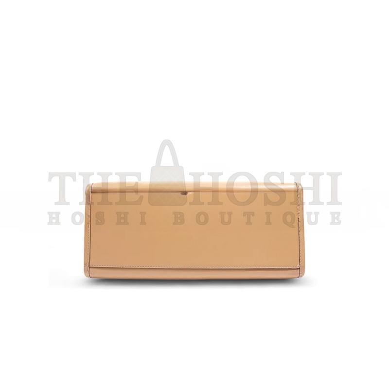 F**di BEIGE LEATHER AND PYTHON MEDIUM SUNSHINE SHOPPER TOTE (36*31*12cm) Master Quality