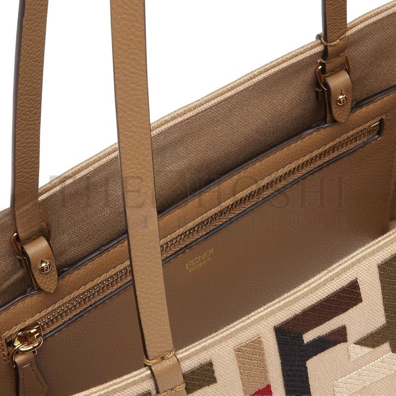 F**di SMALL ROLL TOTE BAG 8BH424AT4AF09VT (22*18*14cm) Master Quality