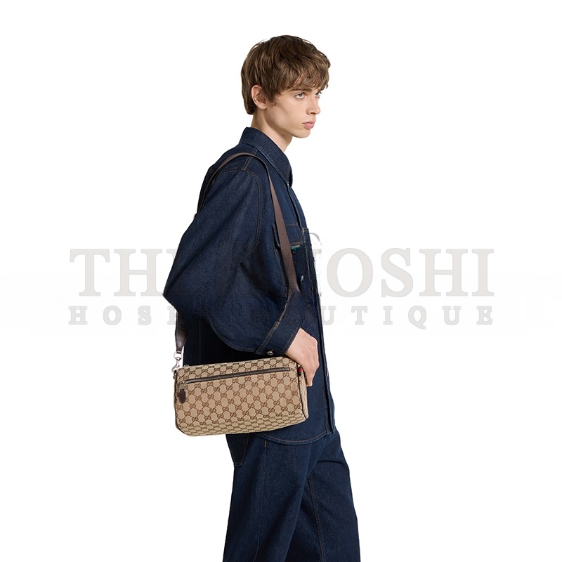 Gvc*1 GG CANVAS SMALL CYLINDER BAG ‎‎834455 (30*16*16cm) Master Quality