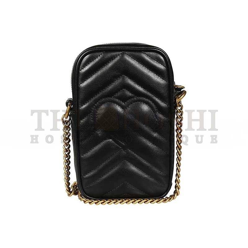 Gvc*1 GG MARMONT MINI PHONE BAG 598597 (10.5*17*5cm) Master Quality