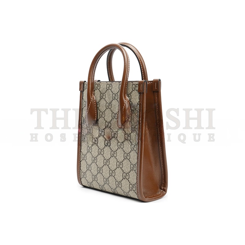 Gvc*1 MINI TOTE BAG WITH INTERLOCKING&G 671623 (20*16*7cm) Master Quality