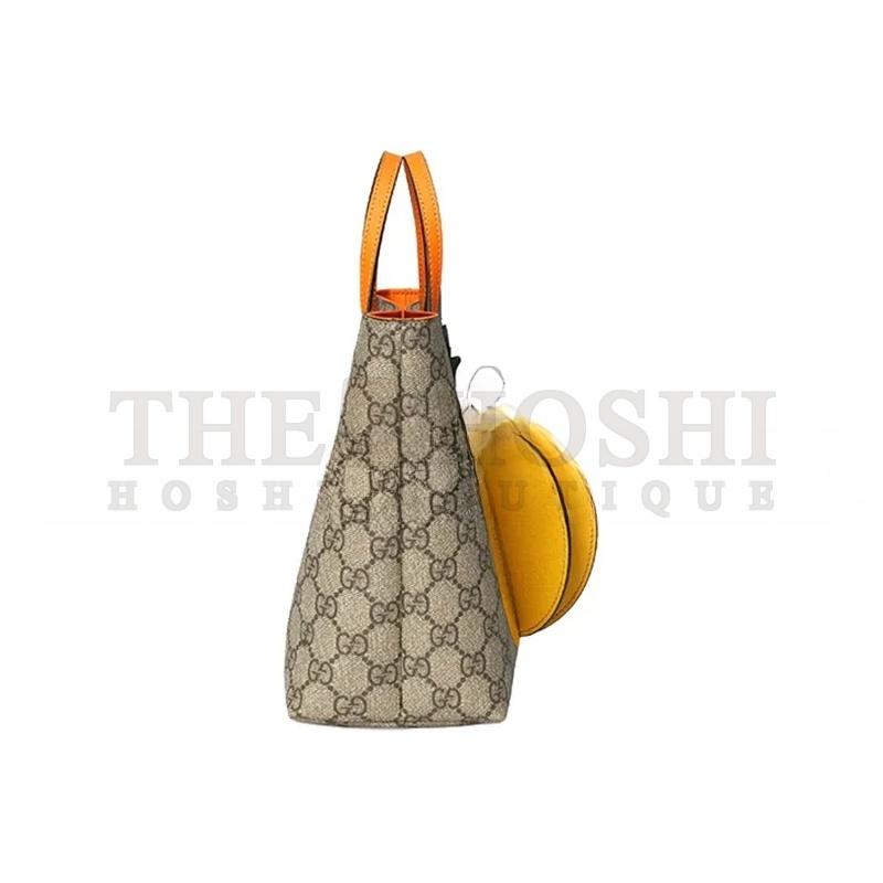 Gvc*1 GG Svp*me MONOGRAM KIDS PINEAPPLE TOTE 580840 (21*20*10cm) Master Quality