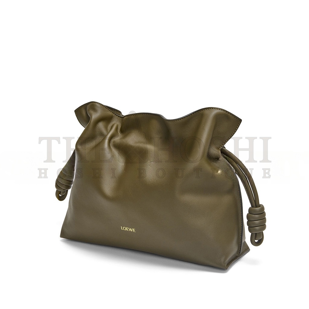 L0ew* MEDIUM FLAMENCO CLUTCH IN NAPPA CALFSKIN 0010966117 (30*24.5*10.5cm) Master Quality