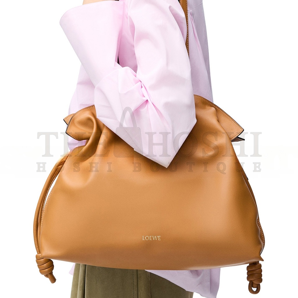 L0ew* LARGE FLAMENCO CLUTCH IN NAPPA CALFSKIN 0011034576 (38*29*14cm) Master Quality