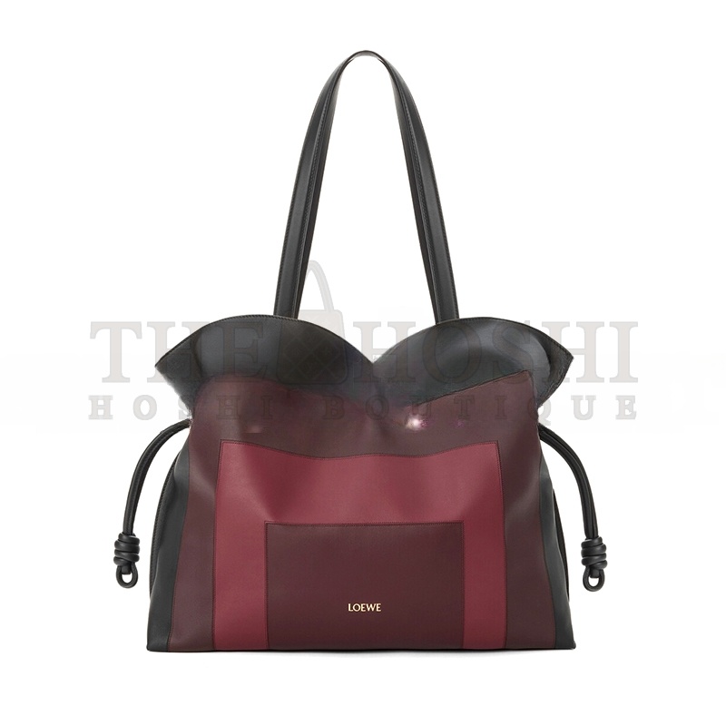 L0ew* X ALBERS XL FLAMENCO CLUTCH IN NAPPA CALFSKIN A411X12X40 (44.7*34.5*21.5cm) Master Quality