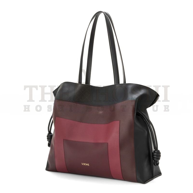 L0ew* X ALBERS XL FLAMENCO CLUTCH IN NAPPA CALFSKIN A411X12X40 (44.7*34.5*21.5cm) Master Quality