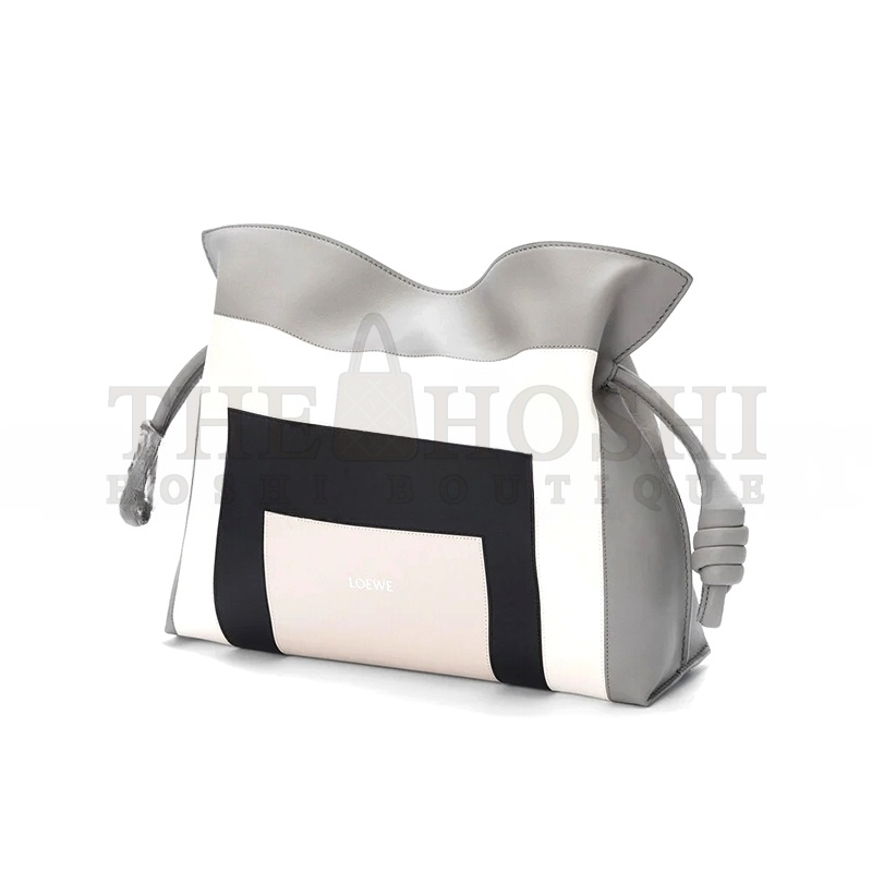 L0ew* X ALBERS MEDIUM FLAMENCO CLUTCH IN NAPPA CALFSKIN A411FC1XDD 01 (30*24.5*10.5cm) Master Quality