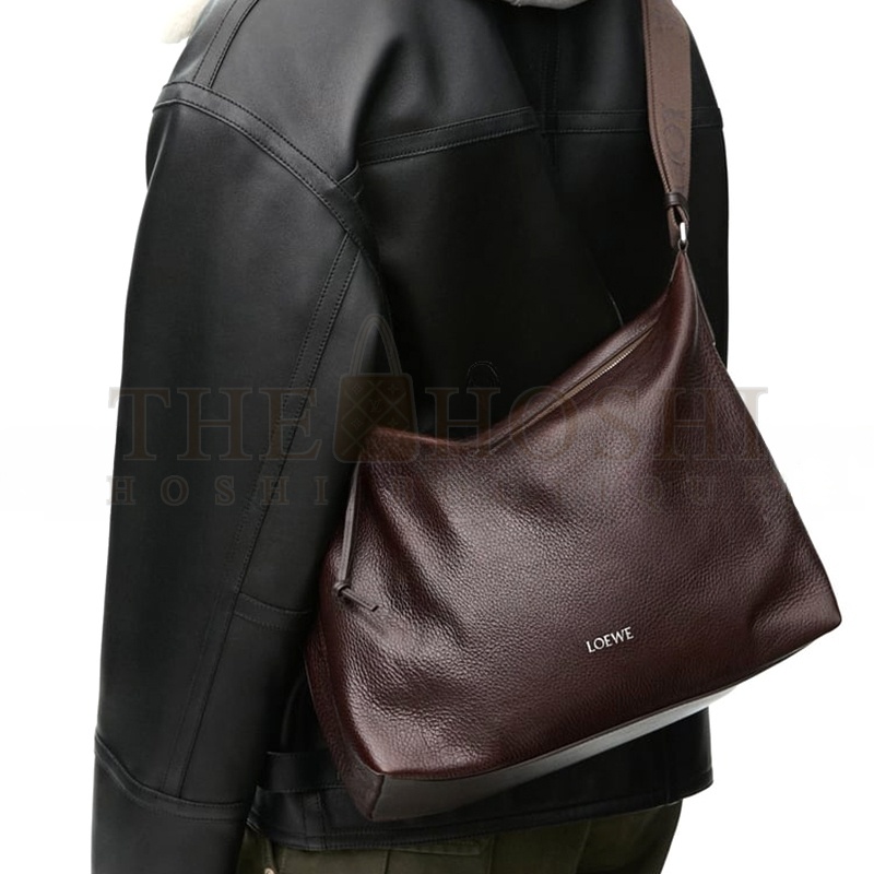L0ew* CUBI CROSSBODY BAG IN S*pPLE GRAINED CALFSKIN B906K70X14-324 (44*30*18cm) Master Quality