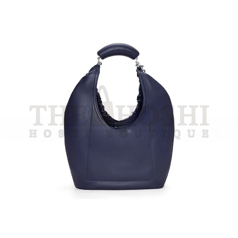 L0ew* MEDIUM SOFT NAPPA SHEEP LEATHER SQUEEZE BAG A914Q37X01-4467 (34*33*13.5cm) Master Quality