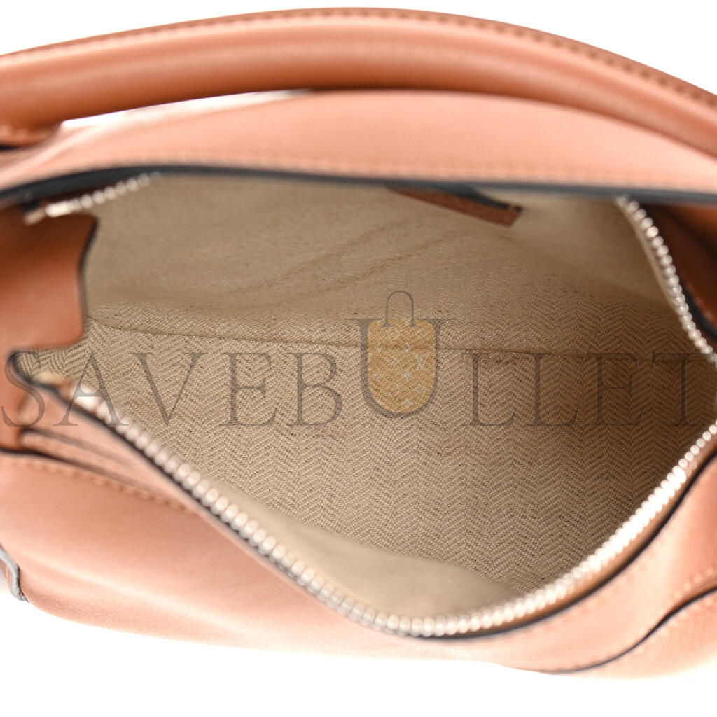 L0ew* CALFSKIN MINI PUZZLE BAG TAN (18*12.5*8cm) Master Quality