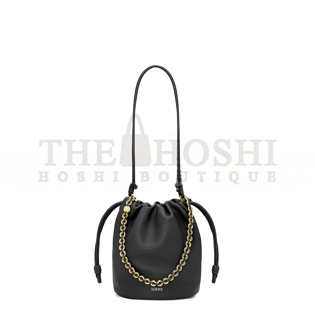 L0ew* FLAMENCO PURSE BUCKET IN MELLOW NAPPA LAMBSKIN 0011054673 (32*24*17cm) Master Quality