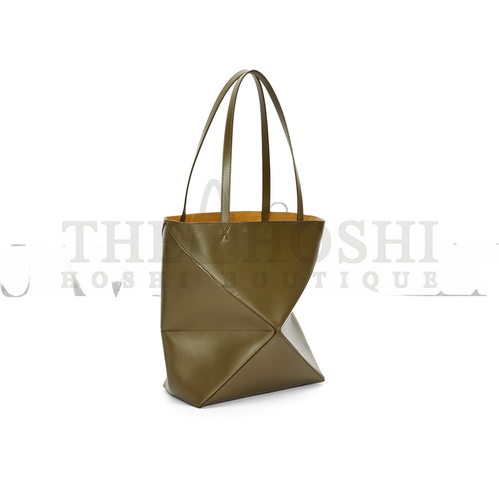 L0ew* MEDIUM PUZZLE FOLD TOTE IN SHINY CALFSKIN A657G50X01 (31.5*25.5*14.5cm) Master Quality