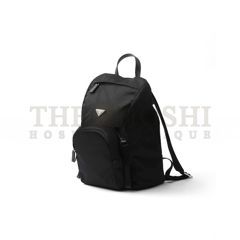Pra*a RE-NYLON AND SAFFIANO LEATHER BACKPACK 2VZ135 (45*27*17cm) Master Quality