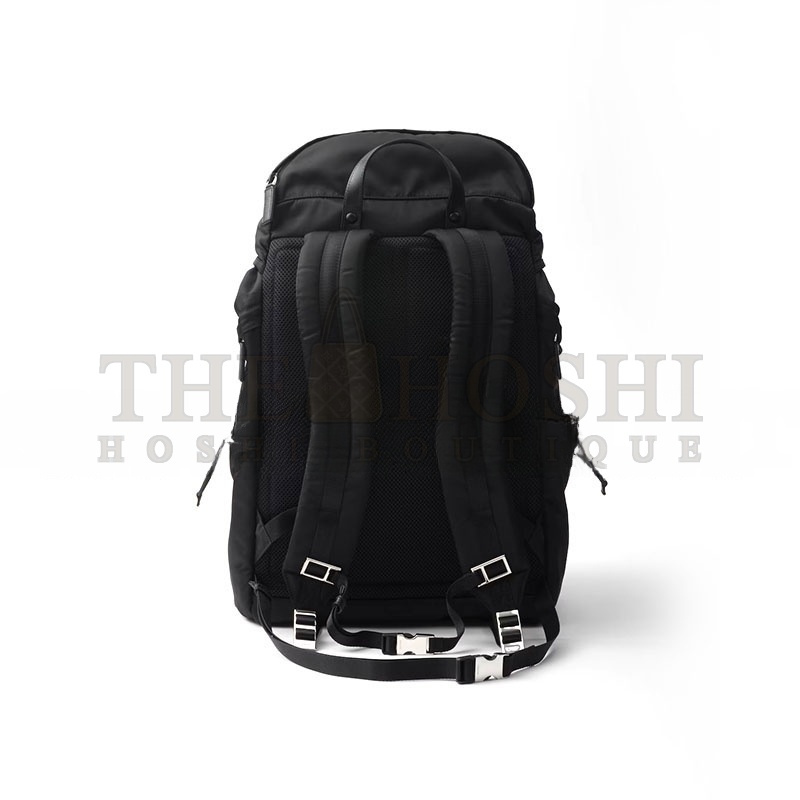Pra*a RE-NYLON AND SAFFIANO LEATHER BACKPACK 2VZ090 (57*32*19cm) Master Quality