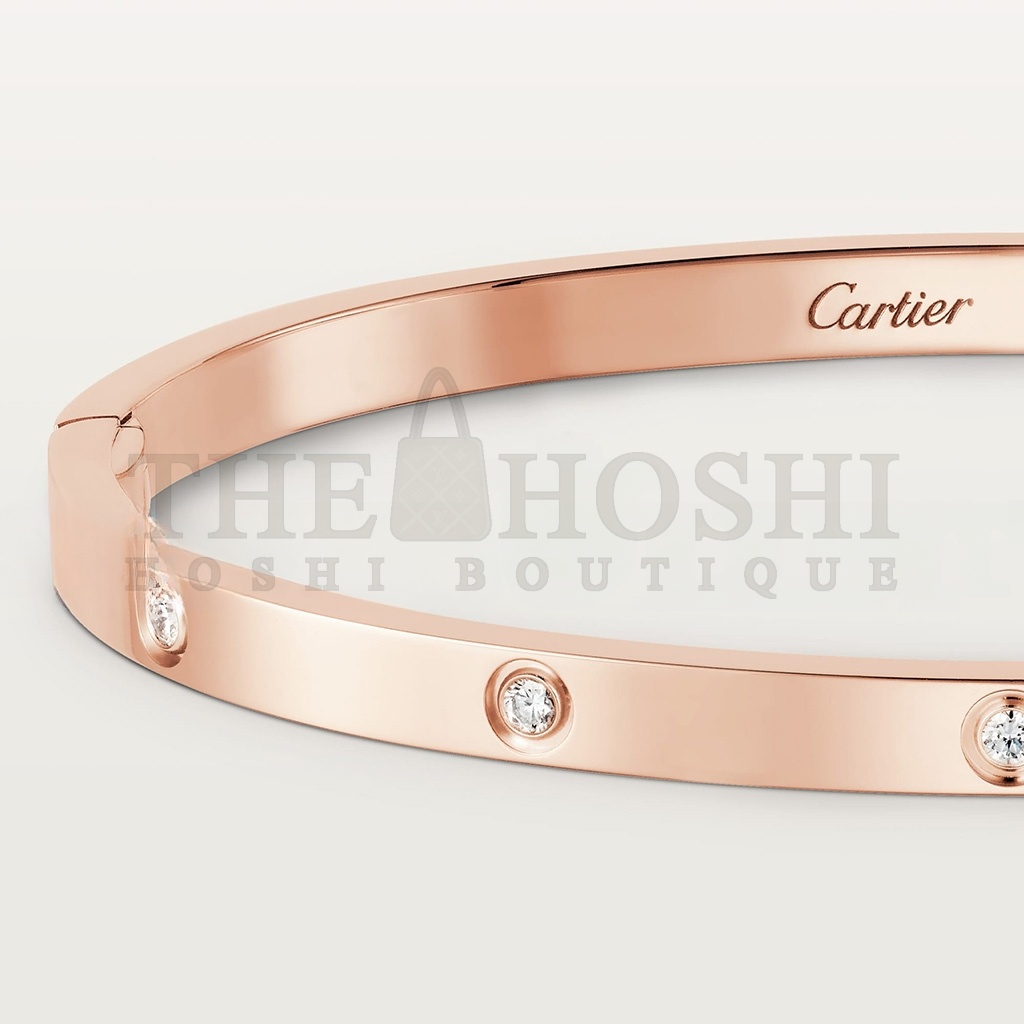Ca*t1er LOVE BRACELET, SMALL MODEL, 10 D1am0ndS B6047917 Master Quality