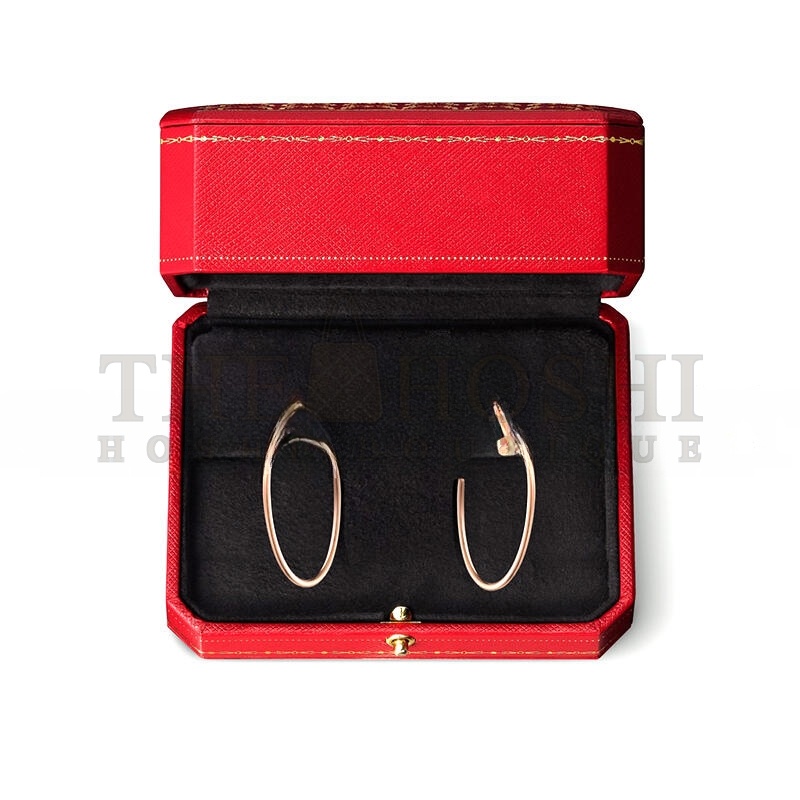 Ca*t1er JUSTE UN CLOU HOOP EARRINGS, LARGE MODEL B8301211 Master Quality