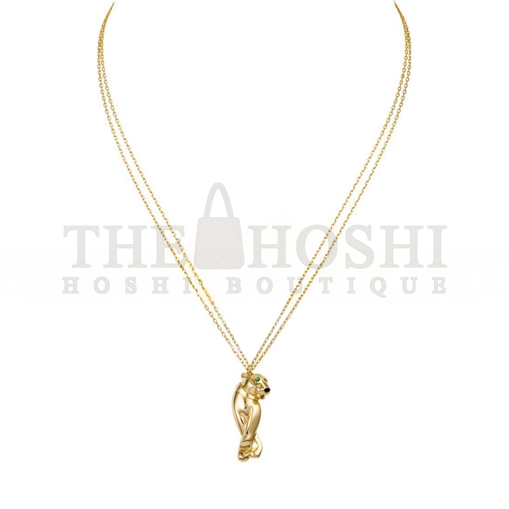 Ca*t1er PANTHERE DE Ca*t1er NECKLACE B7221900 Master Quality