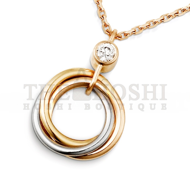 Ca*t1er TRINITY NECKLACE B7223500 Master Quality