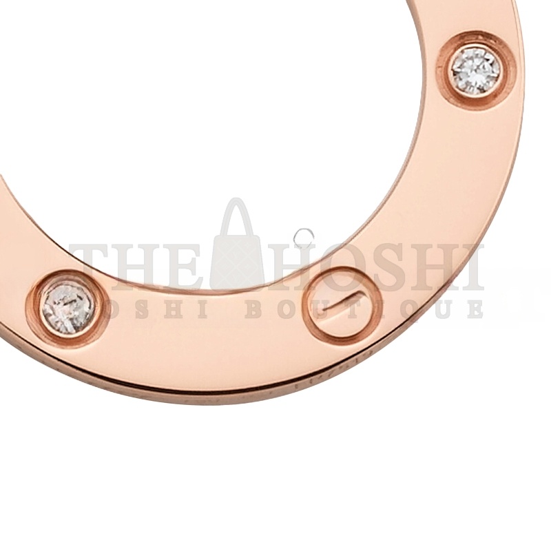 Ca*t1er LOVE PENDANT, 3 D1am0ndS B7014700 Master Quality