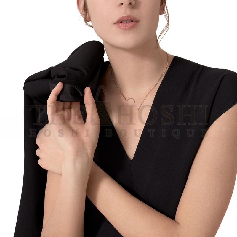 Ca*t1er LOVE NECKLACE, PAVED B7058400 Master Quality