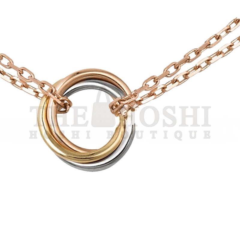 Ca*t1er TRINITY NECKLACE B7218200 Master Quality