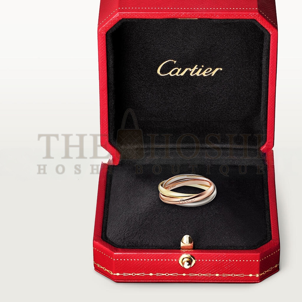 Ca*t1er TRINITY RING, SMALL MODEL B4235100 Master Quality