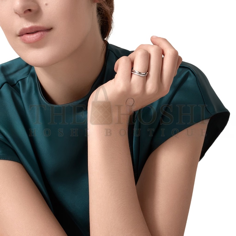 Ca*t1er BALLERINE WEDDING RING B4092800 Master Quality