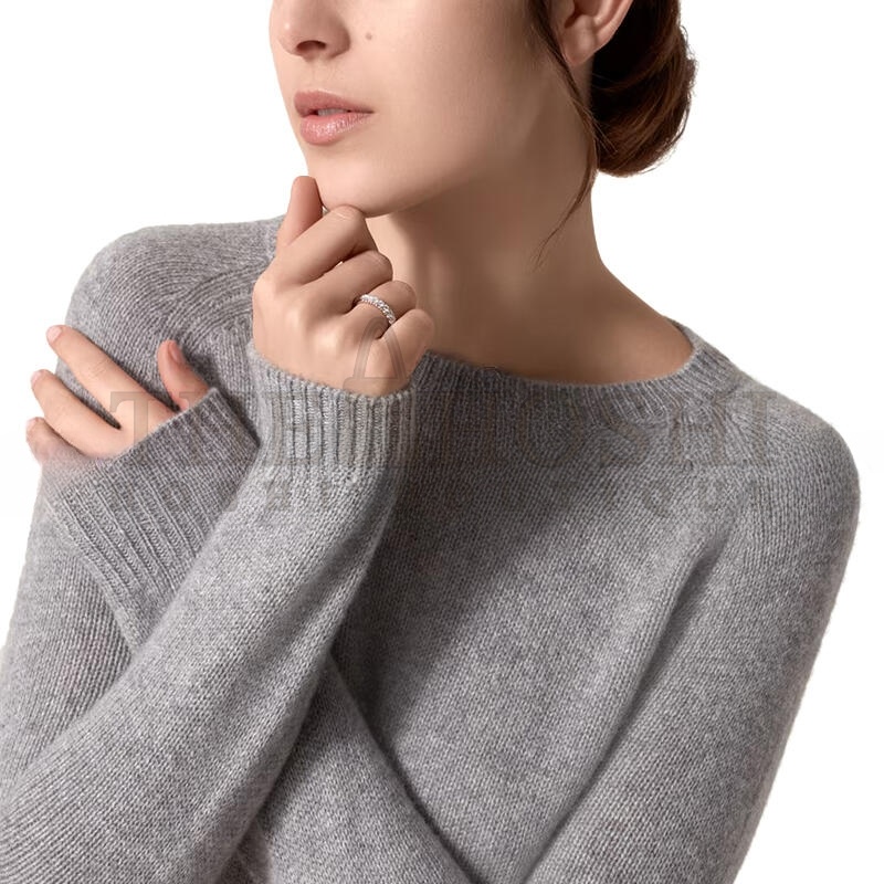 Ca*t1er ETINCELLE DE Ca*t1er WEDDING RING, WIDTH 3.5 MM, SEMI-PAVED B4216500 Master Quality