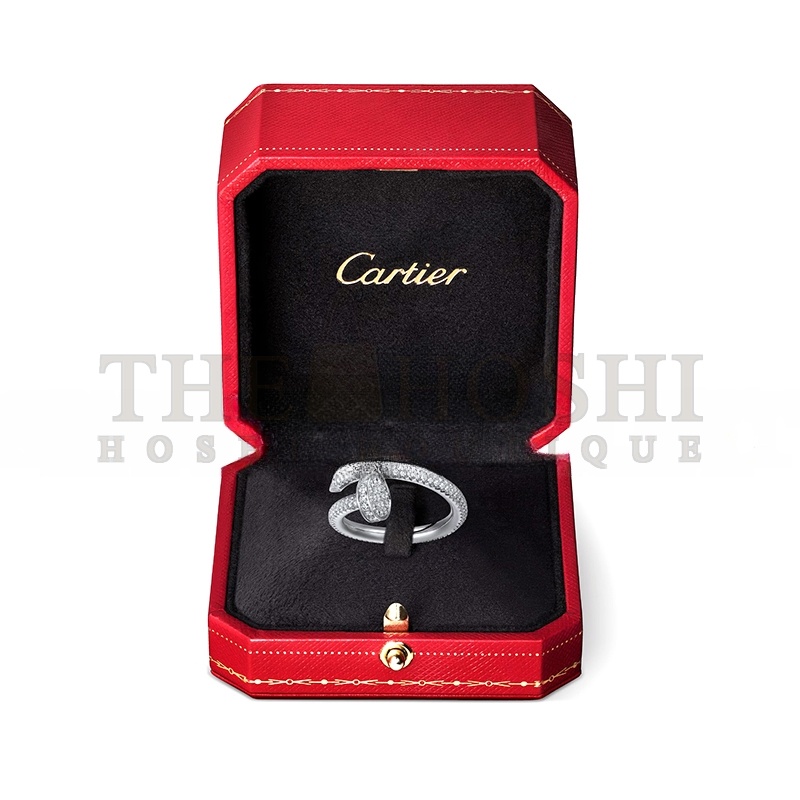 Ca*t1er JUSTE UN CLOU RING, CLASSIC MODEL, PAVED N4748700 Master Quality