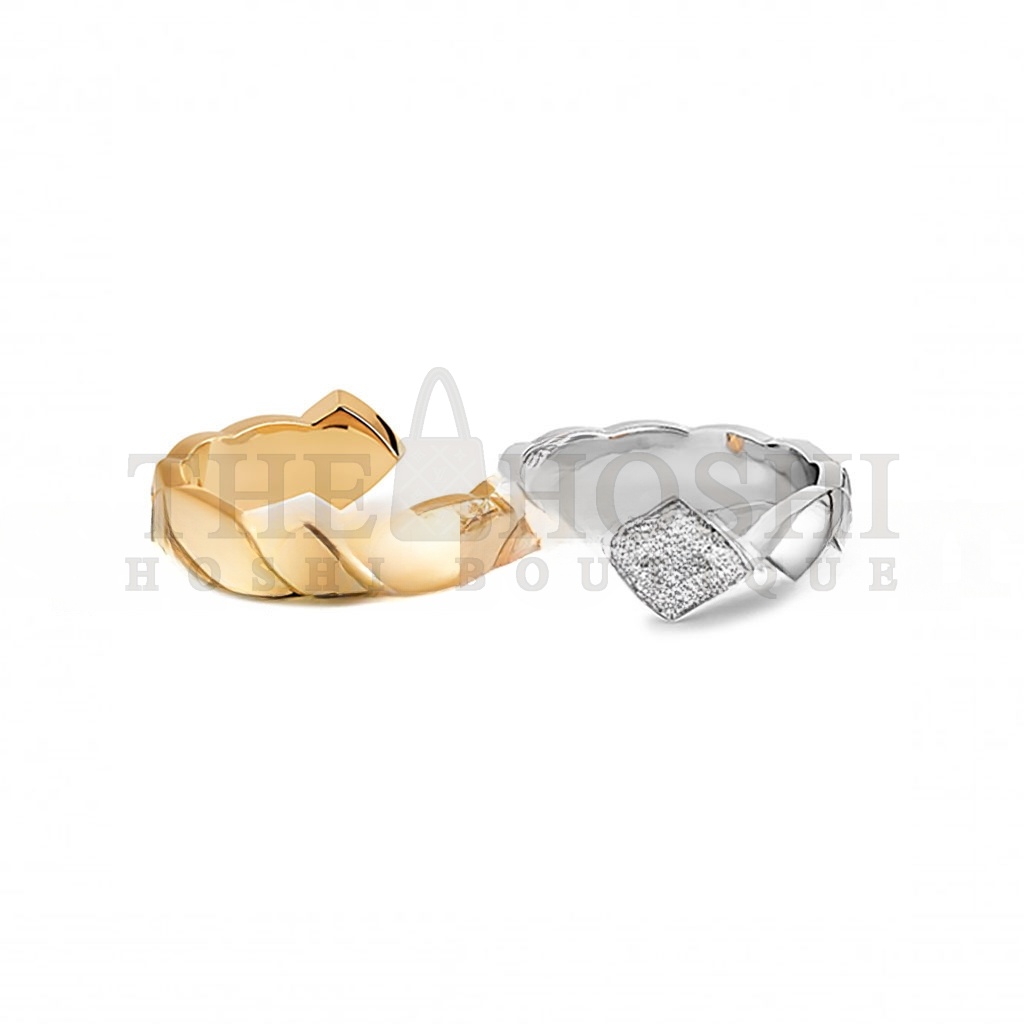 Ch**el COCO CRUSH TWO-FINGER RING J11655 Master Quality