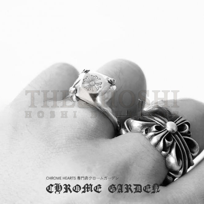 Ch*0me He**ts BUTTERFLY CROSS COCKTAIL RING Master Quality