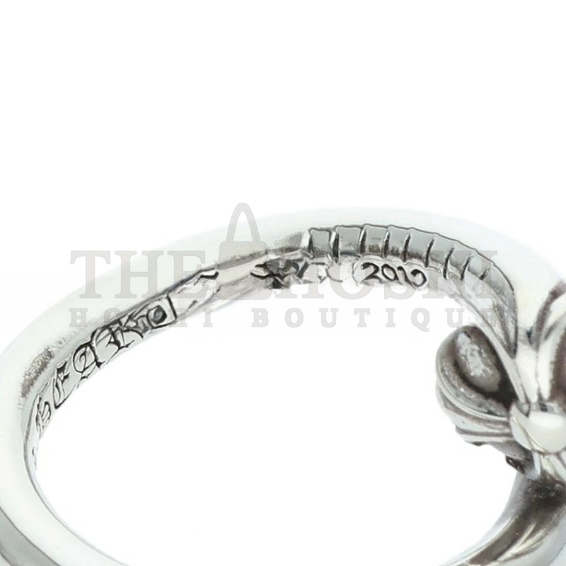 Ch*0me He**ts NAIL CRSBALL CROSSBALL SILVER RING Master Quality