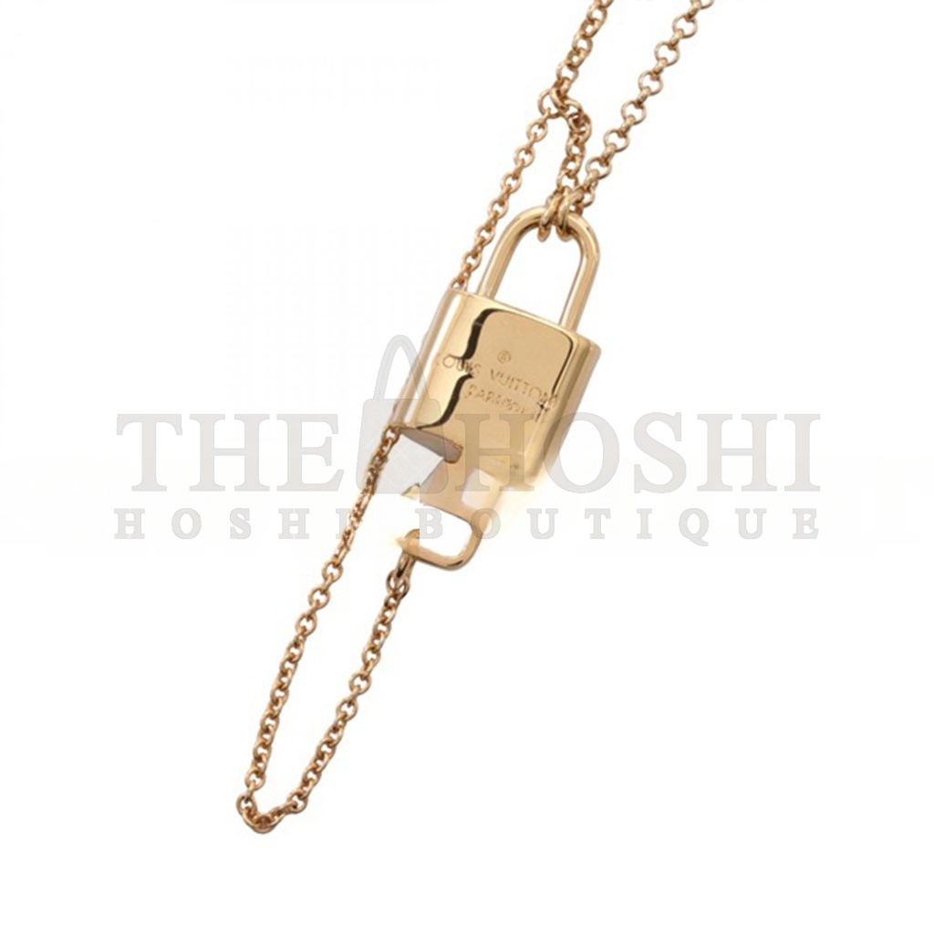 L0vis Vvtt0n COLLIER LV LOCKY GOLD M00567 Master Quality
