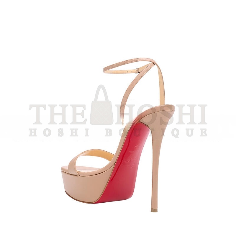 Chr1st1an LOUBOUTIN LOUBI QUEEN RED SOLE PLATFORM SANDALS Master Quality