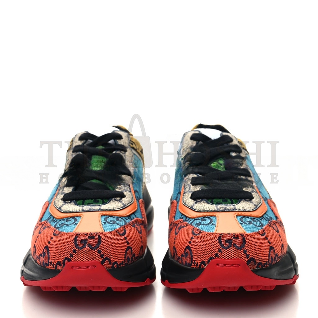 Gvc*1 MONOGRAM MULTICOLOR GG Svp*me MONOGRAM WOMENS RHYTON SNEAKERS Master Quality