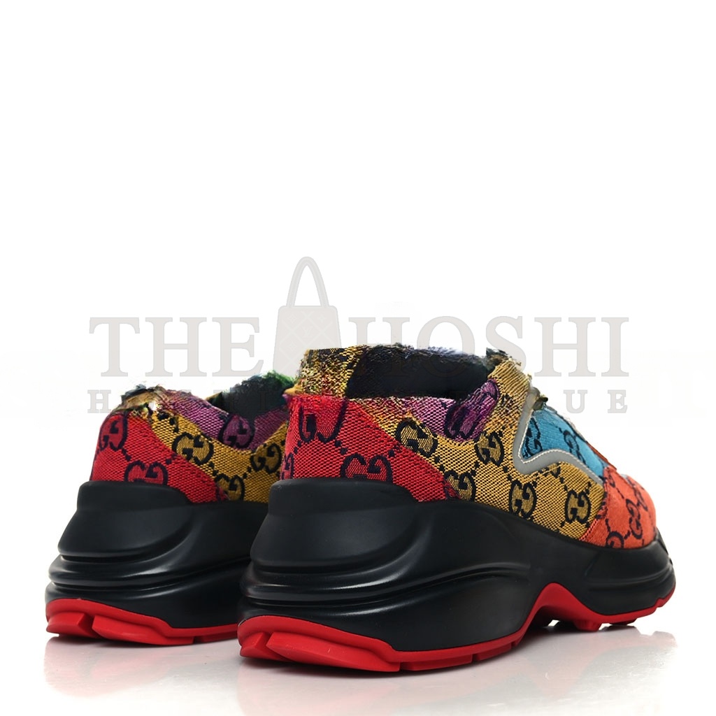 Gvc*1 MONOGRAM MULTICOLOR GG Svp*me MONOGRAM WOMENS RHYTON SNEAKERS Master Quality