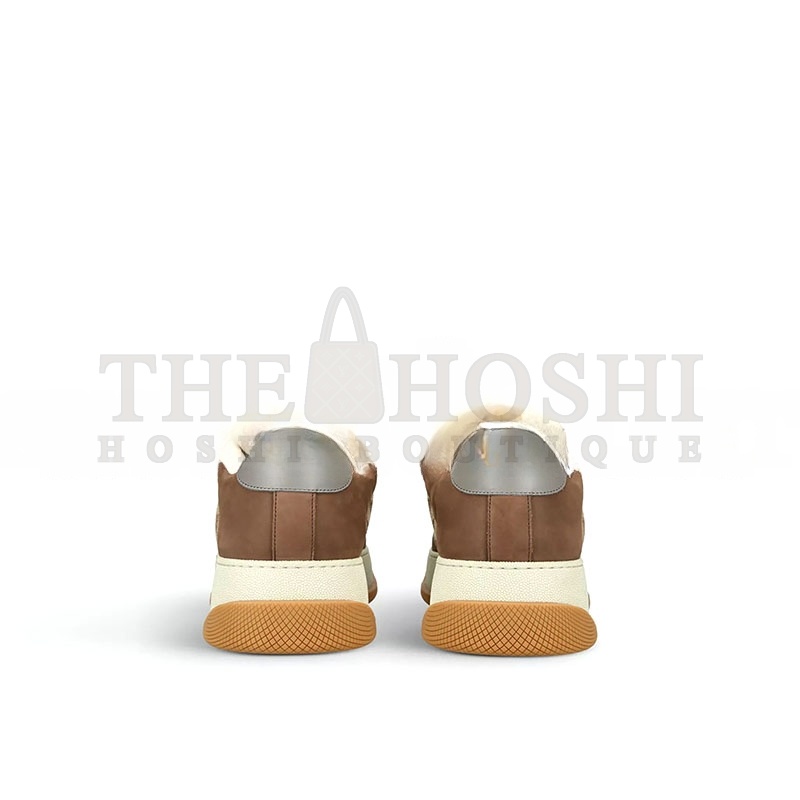 Gvc*1 DOUBLE SCREENER WOVEN AND SUEDE LOW-TOP TRAINERS 570443 Master Quality