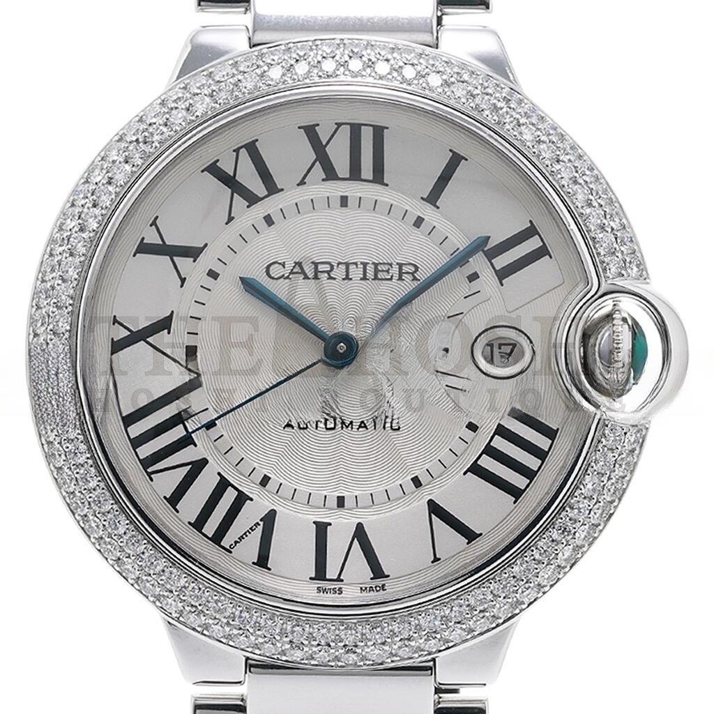 Ca*t1er BALLON BLEU DE 42MM SILVER MEN