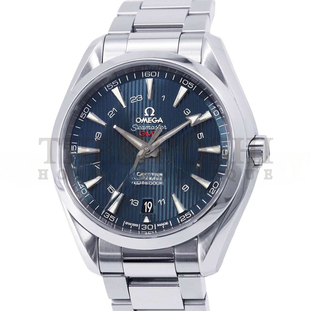 0me*ga SEAMASTER AQUA TERRA 150 M GMT 43MM WATCH 231.10.43.22.03.001 Master Quality
