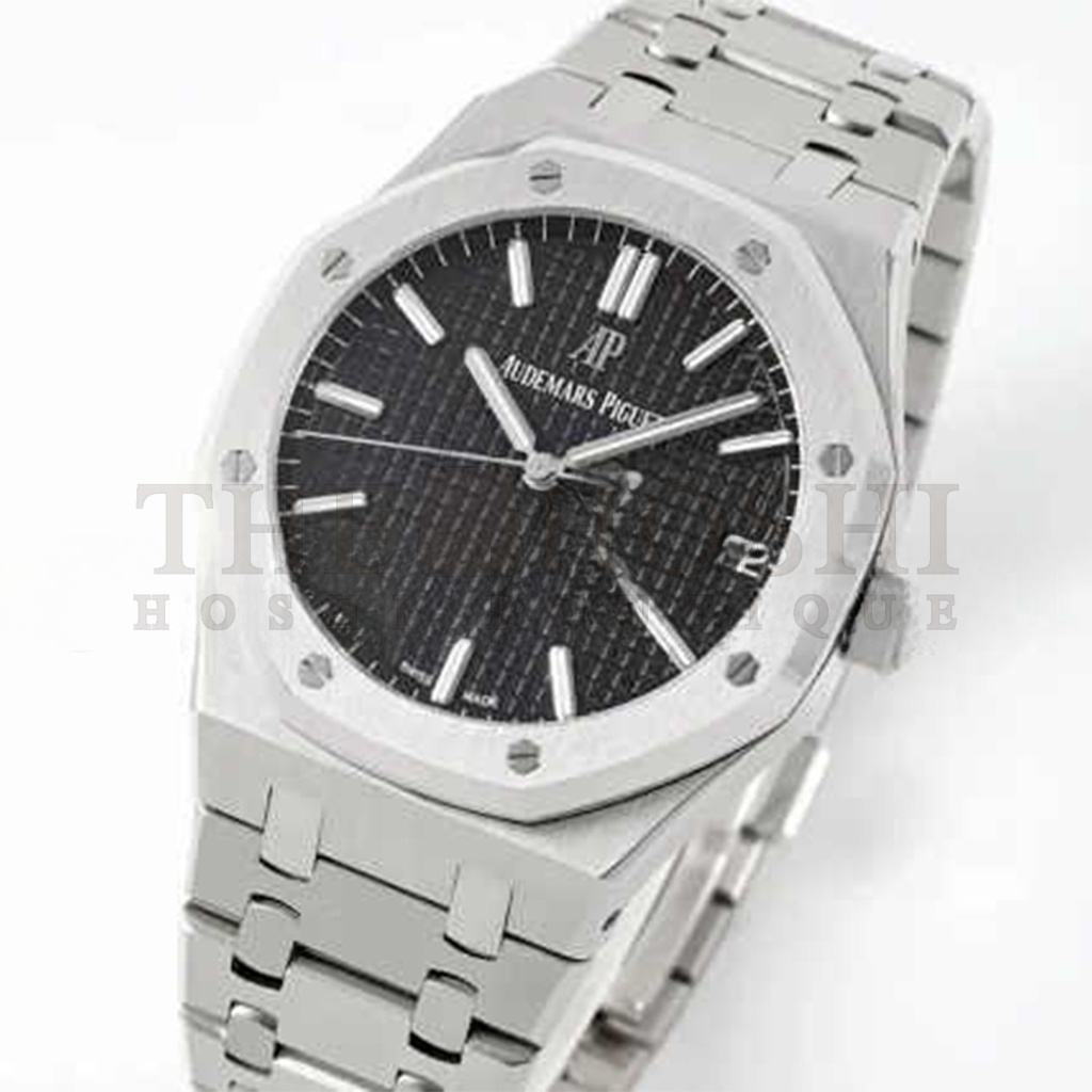 AUDEMARS P1g*et ROYAL OAK 41MM STEEL BLACK DIAL WATCH 15500ST.OO.1220ST.03 Master Quality