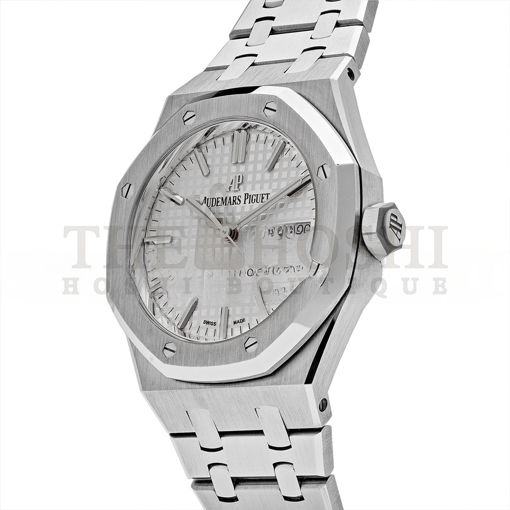AUDEMARS P1g*et ROYAL OAK STAINLESS STEEL WHITE DIAL 37MM WATCH 15450ST.OO.1256ST.01 Master Quality